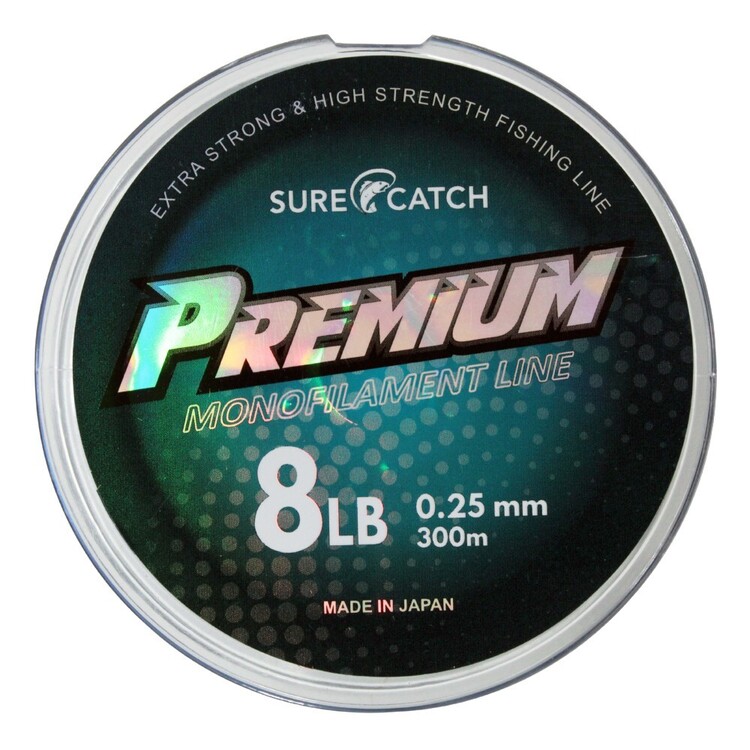best mono fishing line australia ThornsLine Force Monofilament - Superior Leader Materials 500m Spool of Clear Platypus
