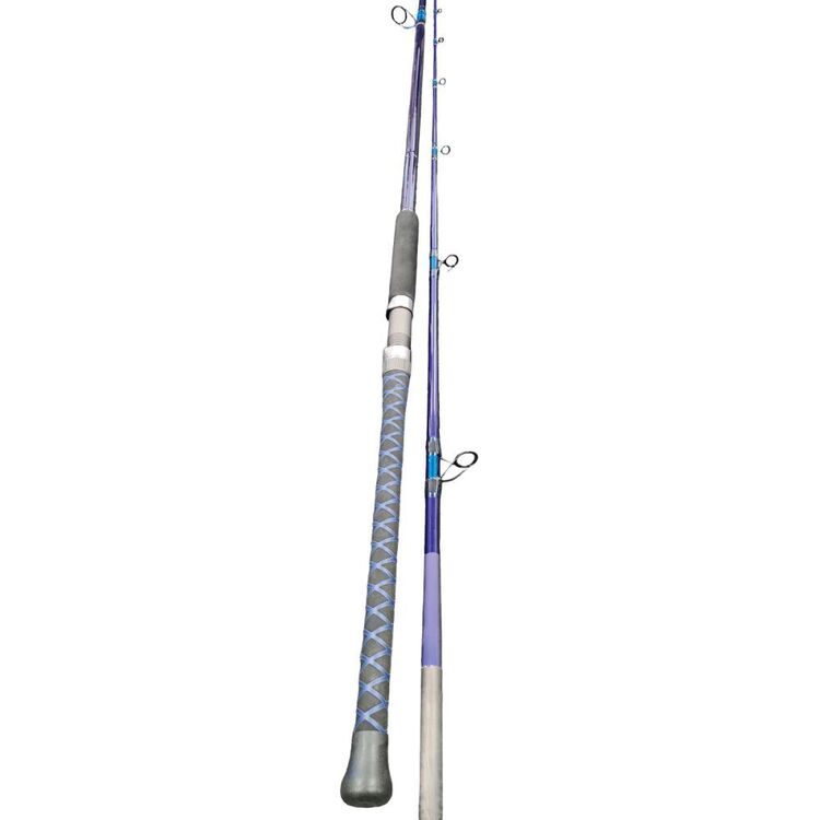 Ozflex 12FT Slayer Spin Surf Rod Metallic Blue