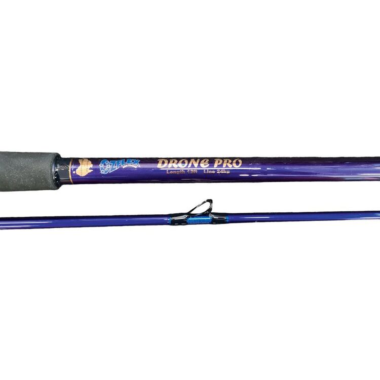 Ozflex Drone Master 12FT Overhead Surf Rod Metallic Blue 12 ft
