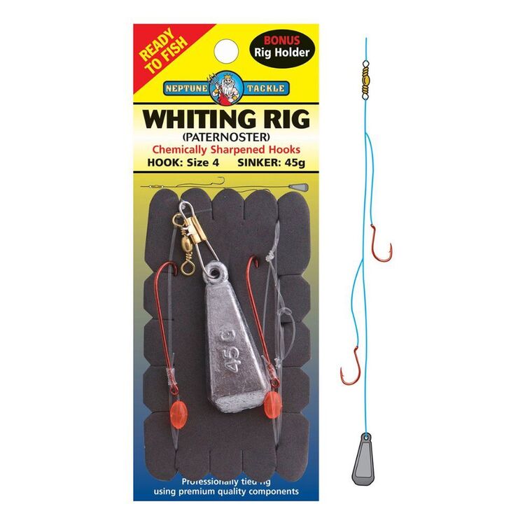 Neptune Tackle Chemically Sharpened Whiting Rig Silver