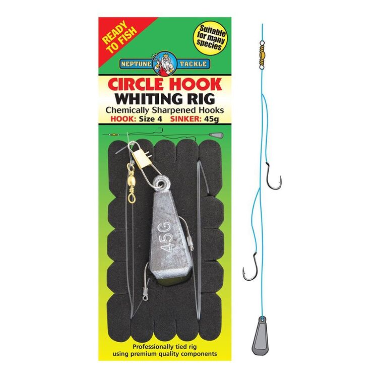 Best Whiting Rigs Neptune Tackle Chemically Sharpened Whiting Rig Silver 4/45G | Anaconda