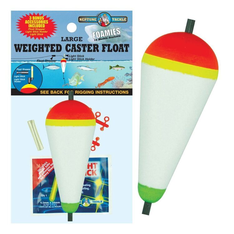 Neptune Tackle Weighted Caster Float Silver | Anaconda