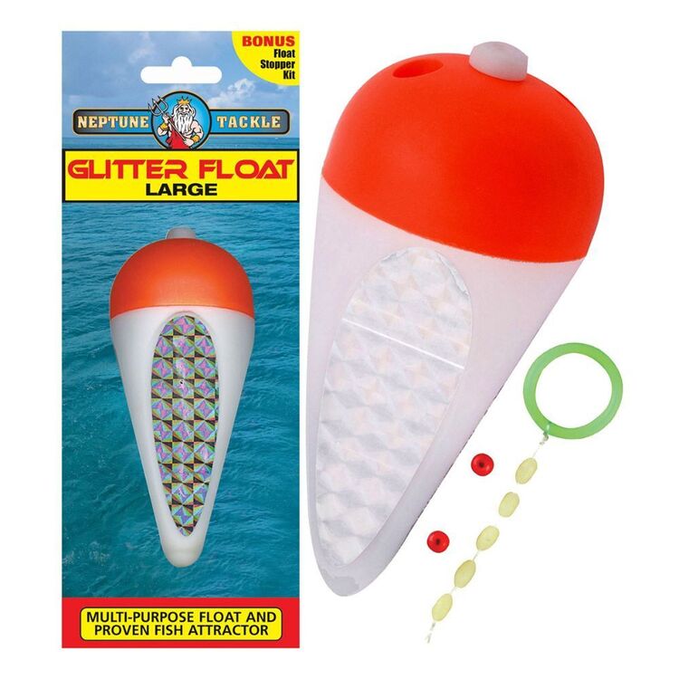 Neptune Tackle Glitter Float Silver