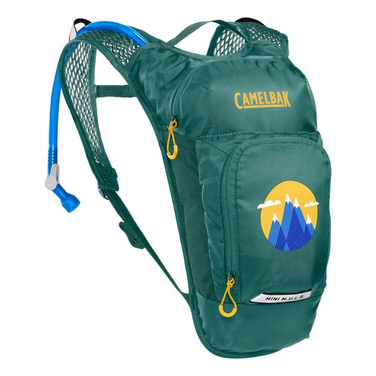 CamelBak Mini MULE Hydration Pack Green Mountains