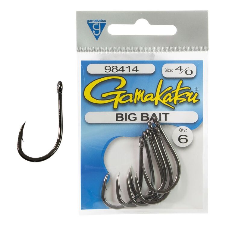 Gamakatsu Big Bait Hook Pack Black