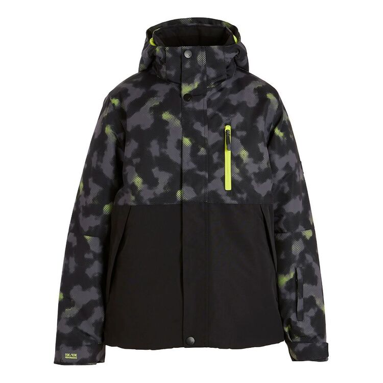 XTM Youth Jace Snow Jacket Black Thermal