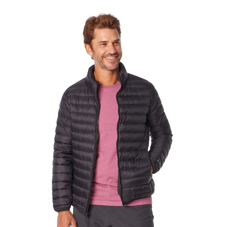 Cape Men's Eco Lite Down Jacket Black - Main Image