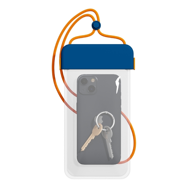 Cygnett Aquaguard Waterproof Phone Case Blue - Main Image