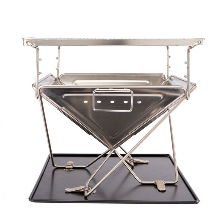 Spinifex Stainless Steel Folding Firepit