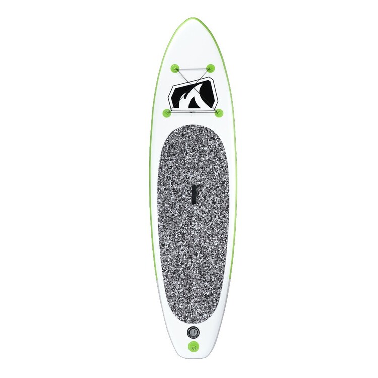Fuel Aqua 10'2" Inflatable Stand Up Paddleboard Green 10 ft 2 in