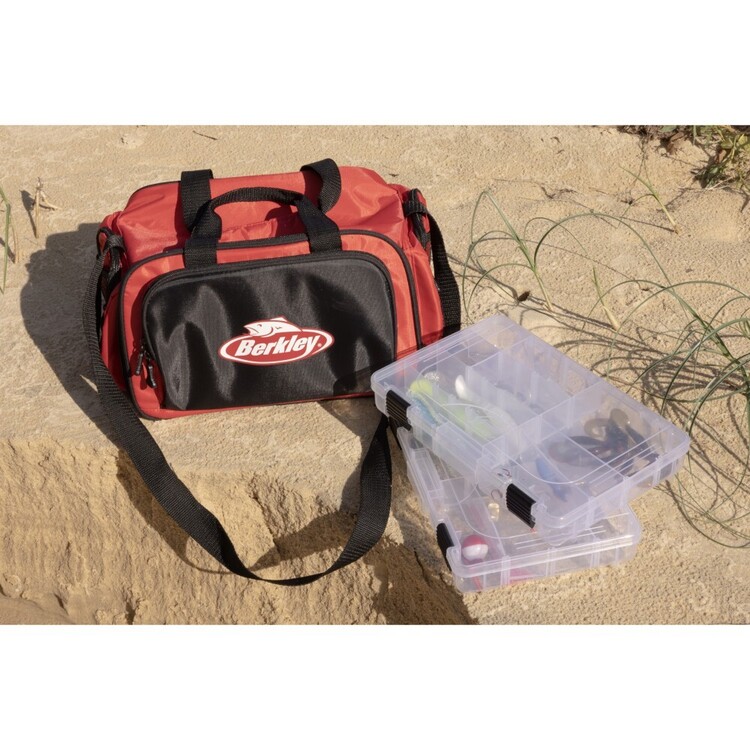 berkley havoc tackle bag red Jar Bait Folder, 16 Jars Not Included, Black and Red, Fishing Storage Soft Bag, Bait and Tackle Accessories Container for Anglers : Fishing Bait Storage : Sports & Outdoors The internal pliers holder in this tackle fishing bait binder keeps the tool right where you need it Luggage - Berkley Fishing