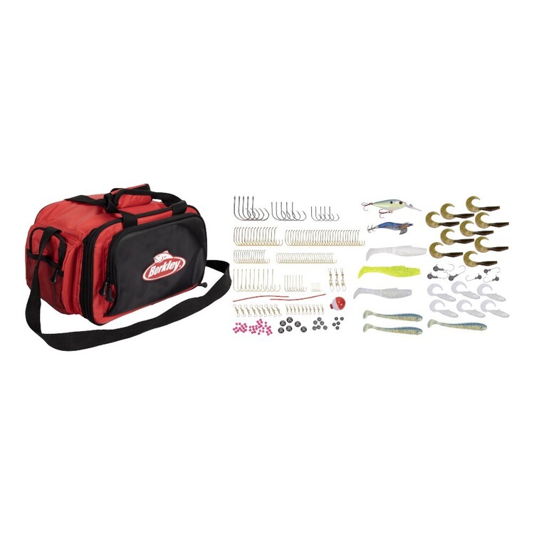 Berkley Ultimate Tackle Pack II Red Black 230 Piece