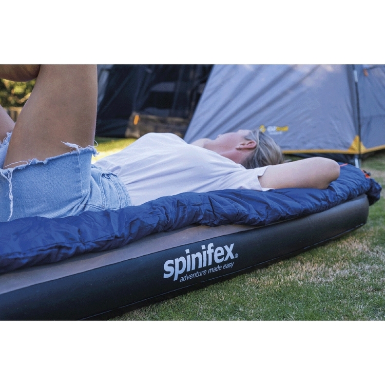 Spinifex Dreamline II Airbed Single Grey Black