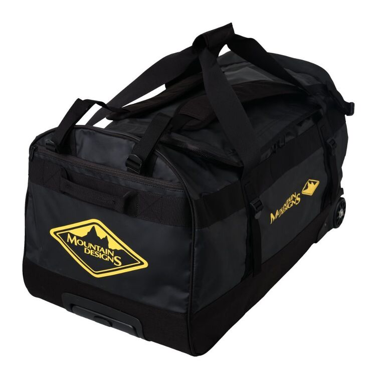 Mountain Designs Expedition Roller Duffle 90L Black