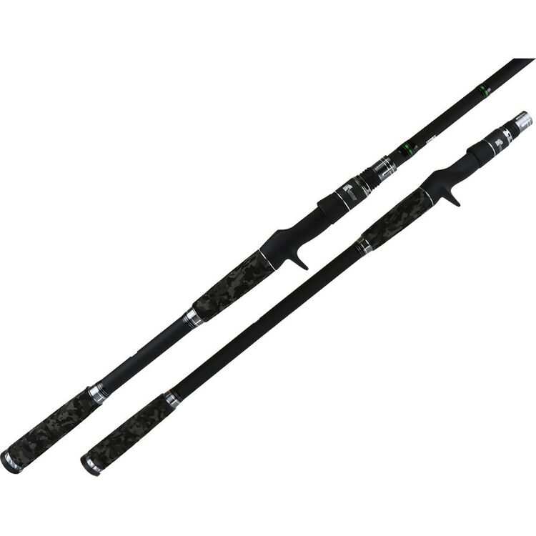 Samurai Refraction Baitcaster Rod Black 7Ft6In/10-200Lb