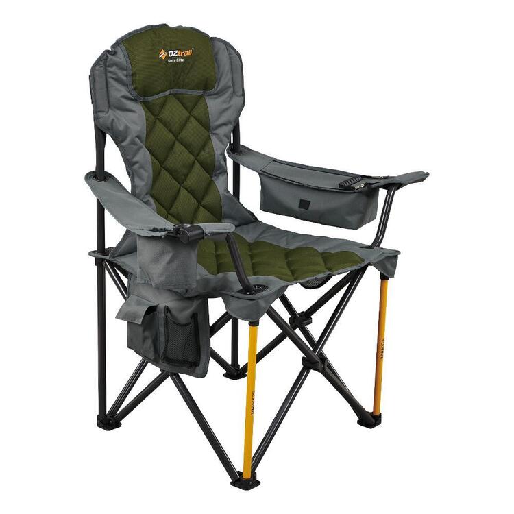 Oztrail Sierra Elite Chair Grey1