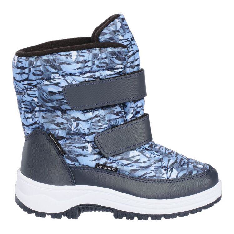 37 Degrees South Kids Snowbird Snow Boot Blue - Main Image