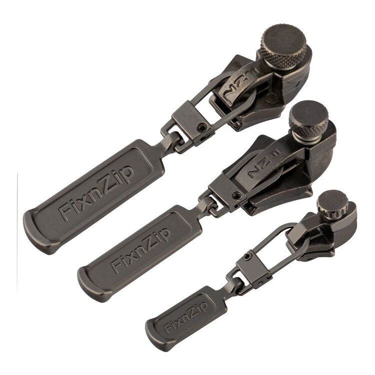Fixnzip Pack Replacement Zip Slider Black
