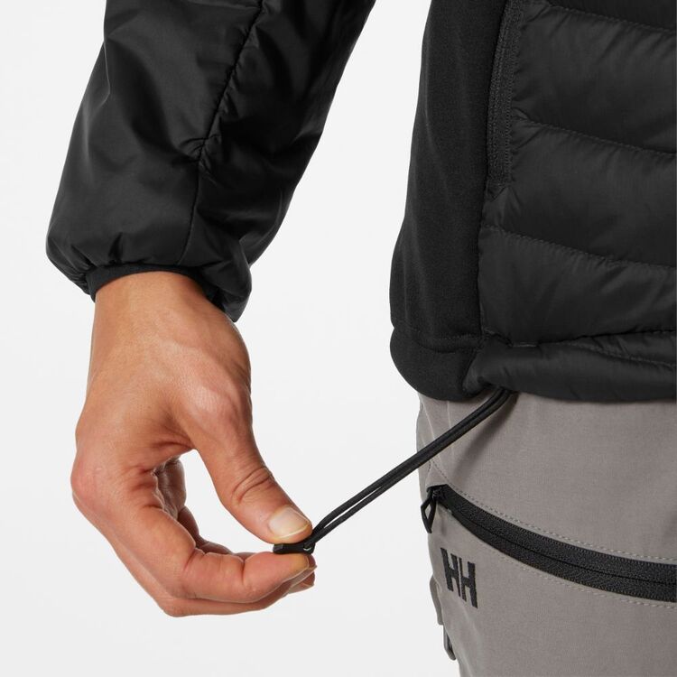 Helly Hansen Women's Verglas Hooded Down Hybrid Insulated Jacket Black