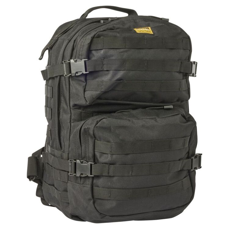 Bush Tracks Molle Assault Backpack Black