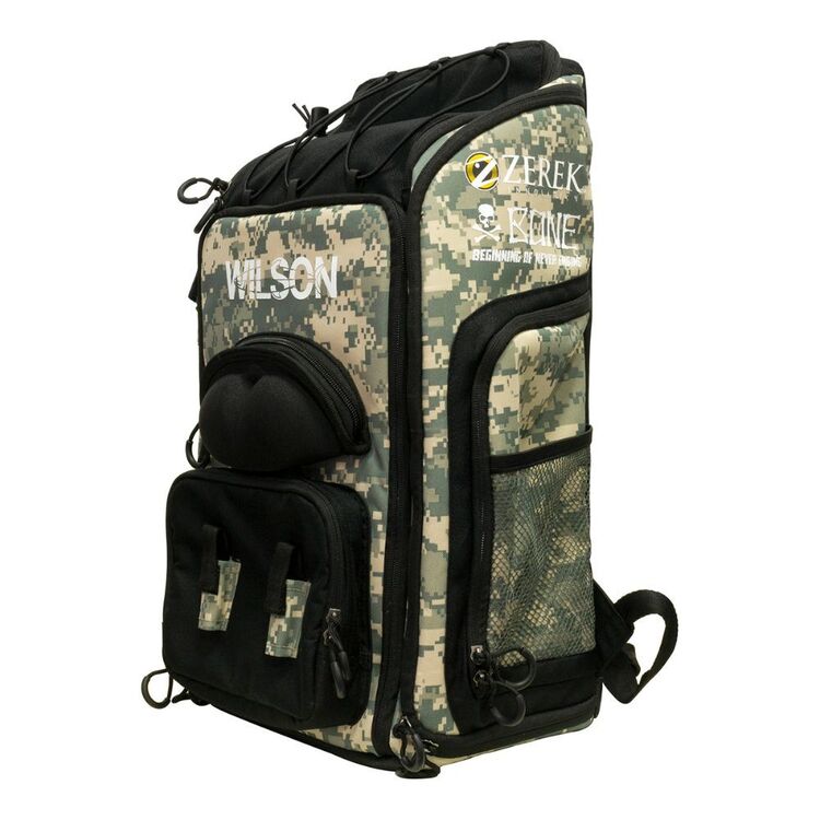camo plano tackle bag Retro Green | Profishiency zip pockets Plano B-Series 3600 Mossy Oak
