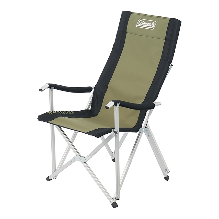Coleman Swagger Aluminium Sling Chair Green - Main Image