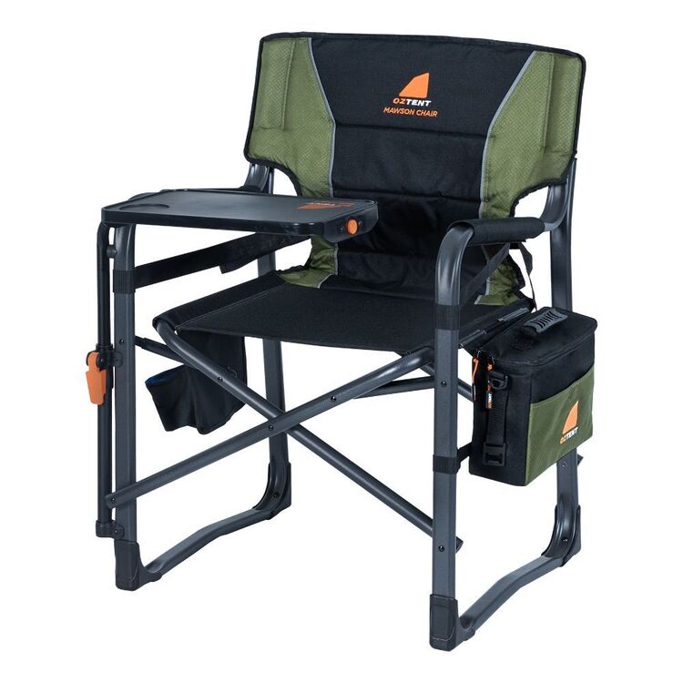 Oztent Mawson Chair Series II Black Orange1