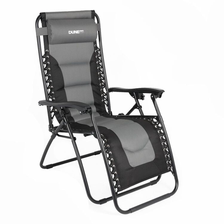 Dune 4WD Nomad Recliner Black Grey - Main Image