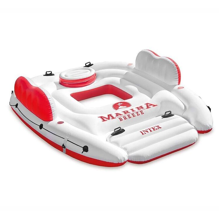 Intex Marina Breeze Island Float White Red - Main Image