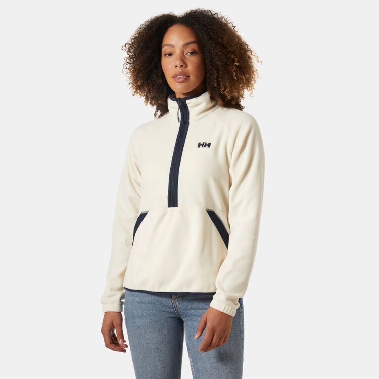 Helly Hansen Women's Rig Half Zip Fleece Cream | Anaconda
