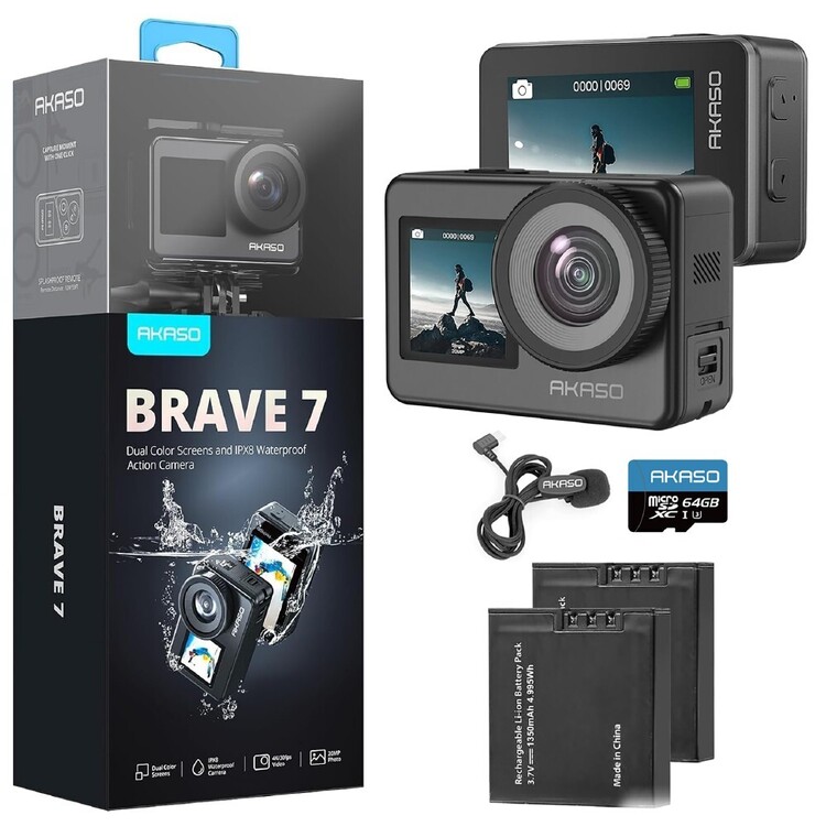 AKASO Brave Action Camera Black - Main Image