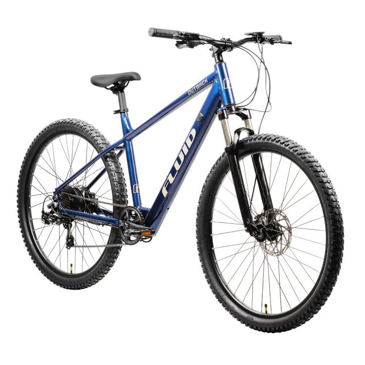Fluid Outback Mountain E-Bike Blue S - M | Anaconda