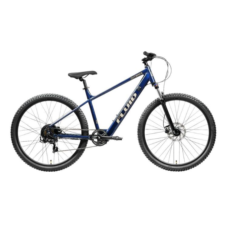 Fluid Outback Mountain E-Bike Blue