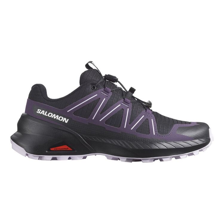 Salomon Women's Speedcross Peak Trail Shoe Black, Nightshade Orchid