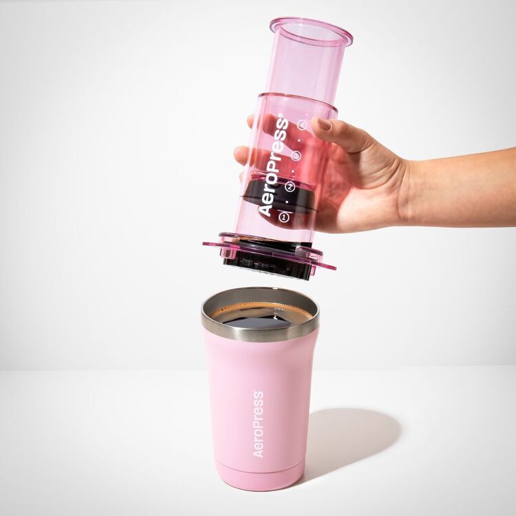 Pink Maker Aeropress Go Plus Travel Coffee Maker Pink | Anaconda