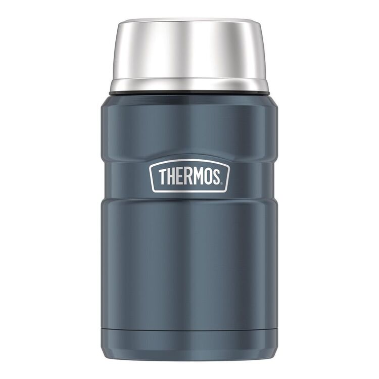 Thermos Stainless-Steel King Vacuum Insulated 710ml Food Jar Slate