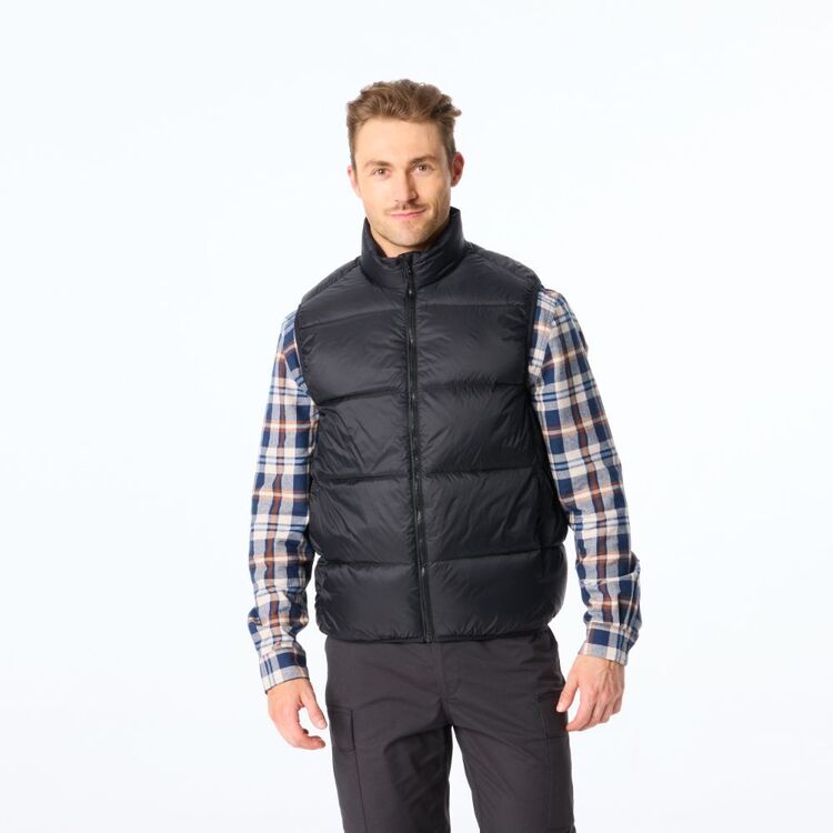 Cape Men's Pack Down Vest Black