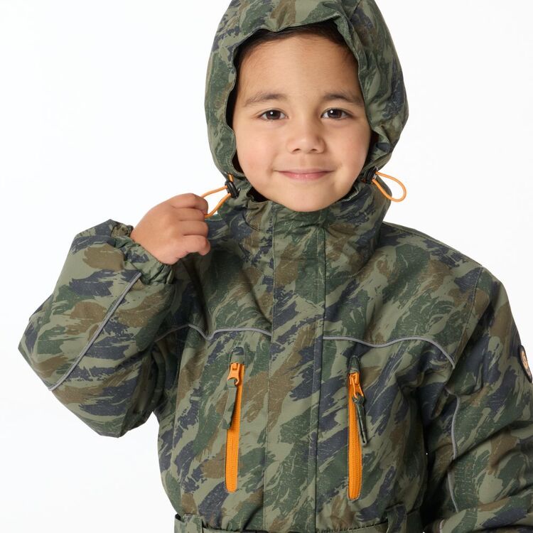 Chute Kids Camo Snow Suit Brush Camo