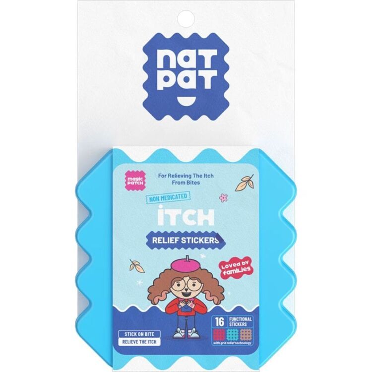 Natural Patch Magic Patch Itch Relief 16 Stickers Multicoloured | Anaconda