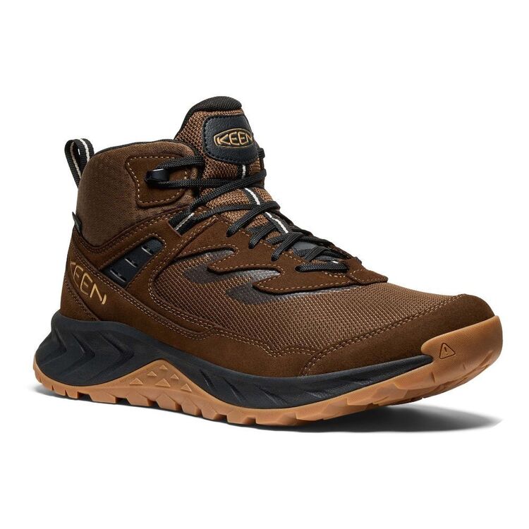 Keen Men's Hightrail Waterproof Mid Hiker Dark Earth Oak Buff