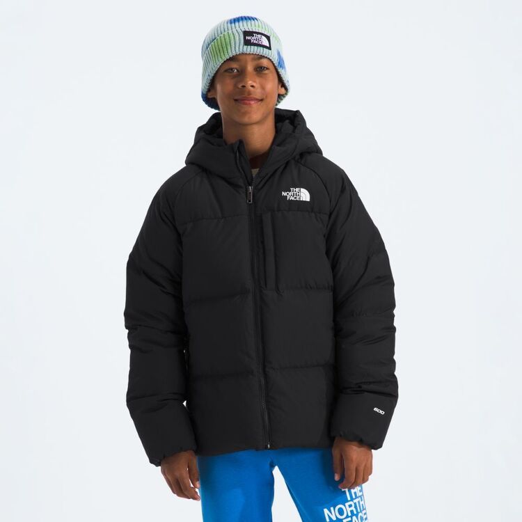 The North Face Boys North Down Hooded Jacket TNF Black