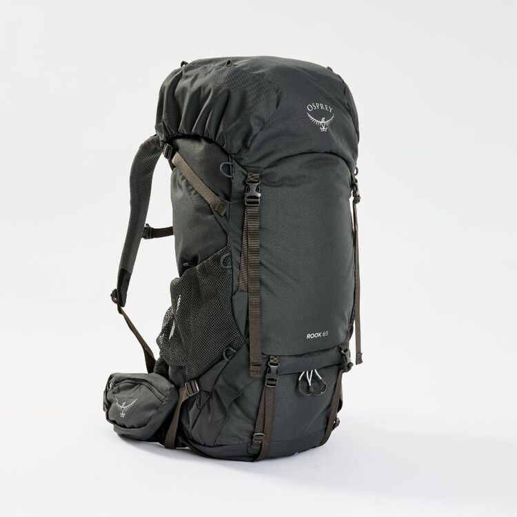 Osprey Rook 65L Hike Pack Dark Charcoal Silver Lining