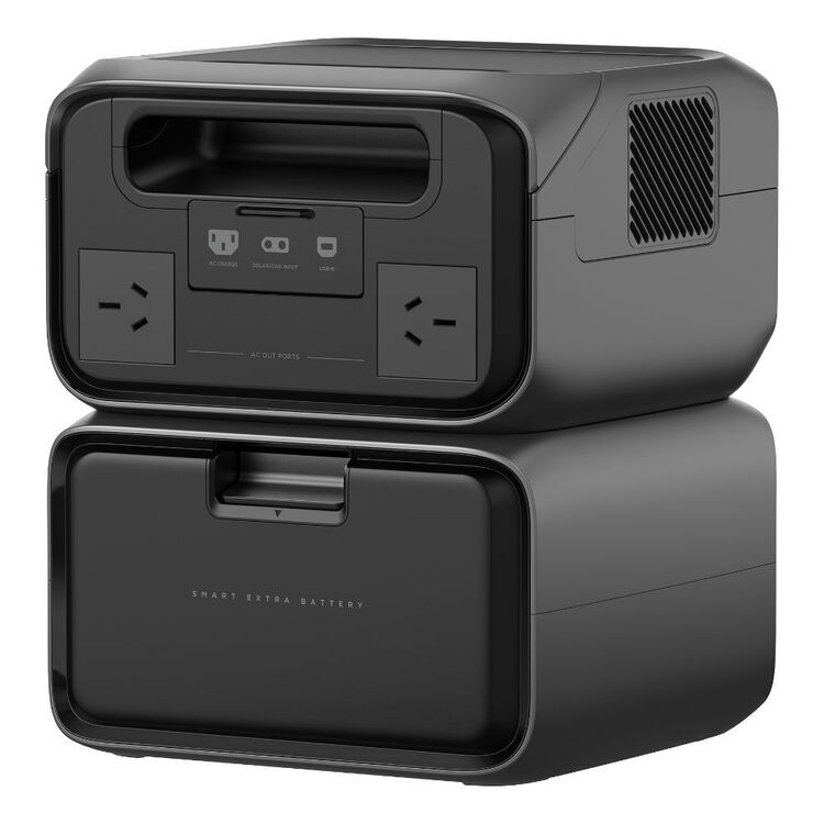 EcoFlow River 3 Max Plus 600W Power Station Black & Grey