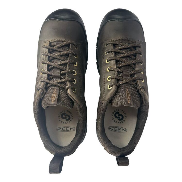 Keen Men's Targhee IV Oxford Low Hiker Java Black