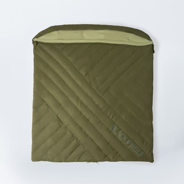 Bush Ranger Rack Sack BlackWolf Bushranger II 0° Synthetic Double Sleeping Bag Moss | Anaconda