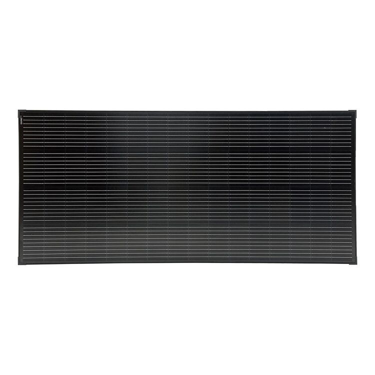 Dune 4WD 200W Slim Fixed Glass Solar Panel Black