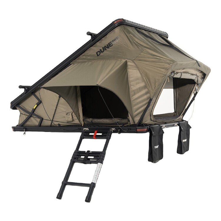 Dune 4WD Nomad 140cm Clamshell Rooftop Tent Green
