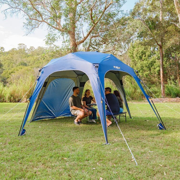 OZtrail Fast Frame Shade Dome Sunwall Blue