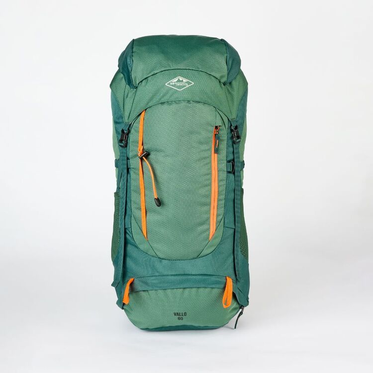 Mountain Designs Vallo Hike Pack 60L Green | Anaconda Mountain Designs Vallo Hike Pack 60L Green | Anaconda