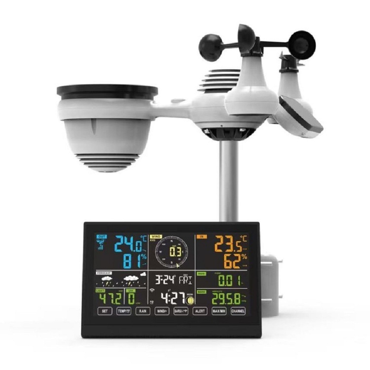 Weather Store 7-in-1 Professional Wireless Weather Station with APP Multicoloured ...